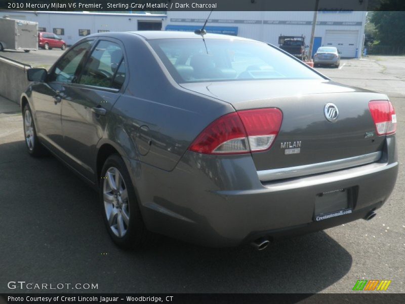 Sterling Gray Metallic / Dark Charcoal 2010 Mercury Milan V6 Premier