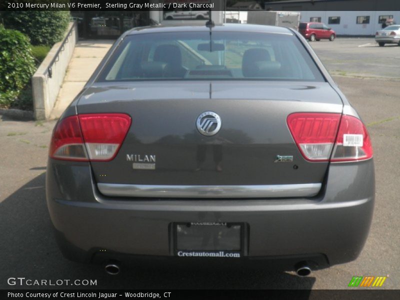 Sterling Gray Metallic / Dark Charcoal 2010 Mercury Milan V6 Premier
