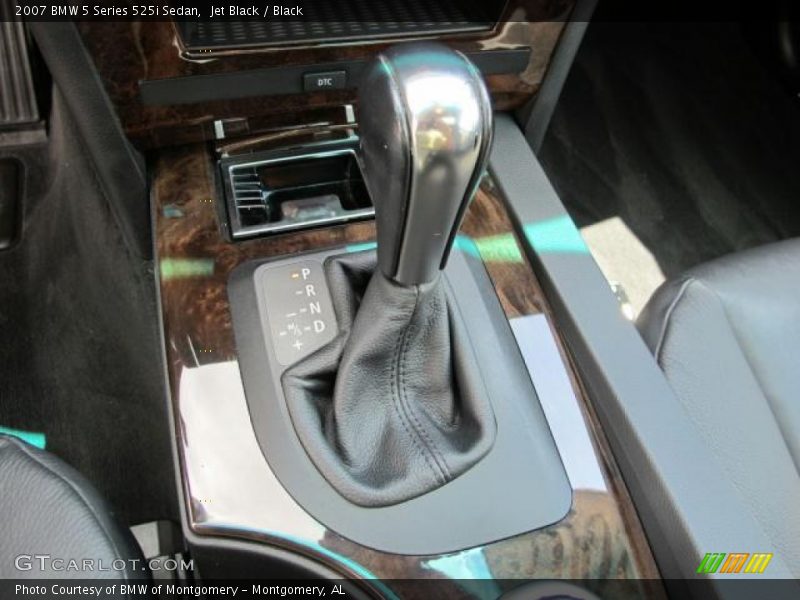Jet Black / Black 2007 BMW 5 Series 525i Sedan
