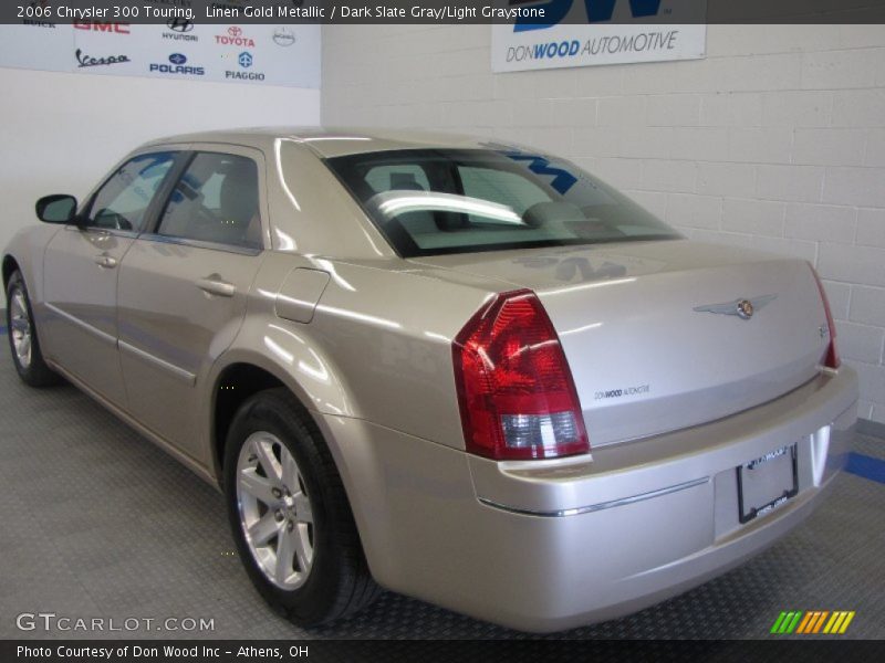 Linen Gold Metallic / Dark Slate Gray/Light Graystone 2006 Chrysler 300 Touring