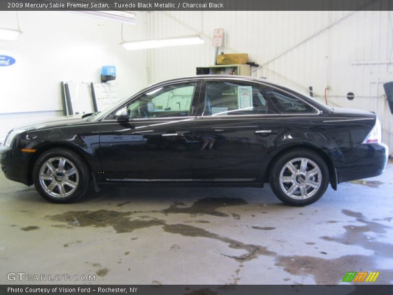 Tuxedo Black Metallic / Charcoal Black 2009 Mercury Sable Premier Sedan