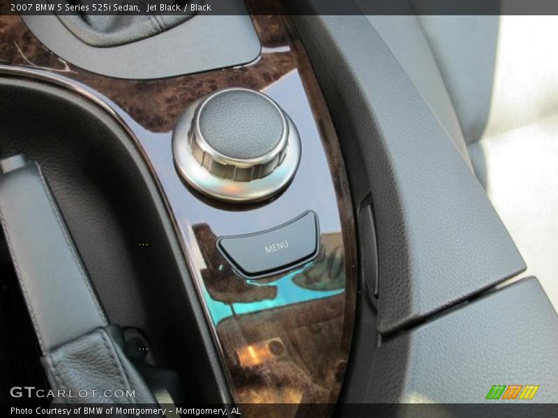 Jet Black / Black 2007 BMW 5 Series 525i Sedan