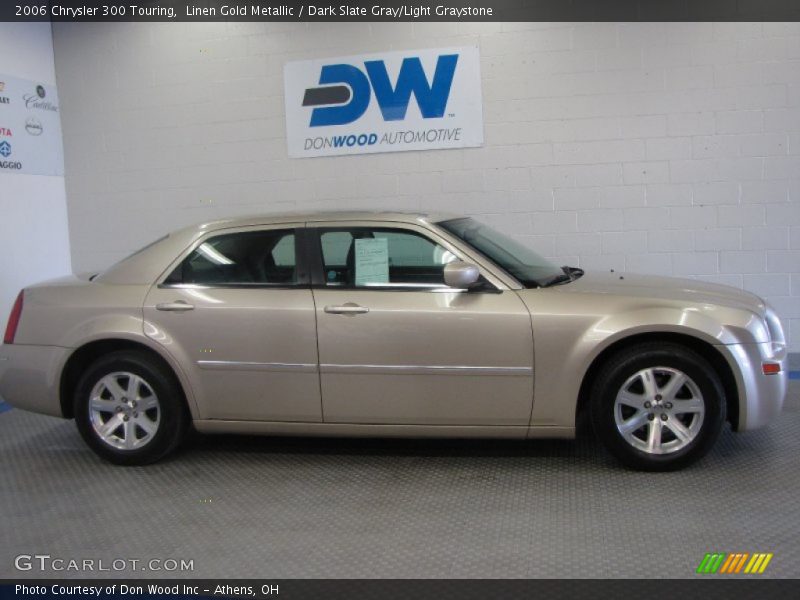 Linen Gold Metallic / Dark Slate Gray/Light Graystone 2006 Chrysler 300 Touring