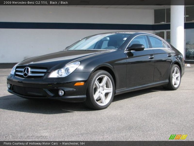 Black / Black 2009 Mercedes-Benz CLS 550