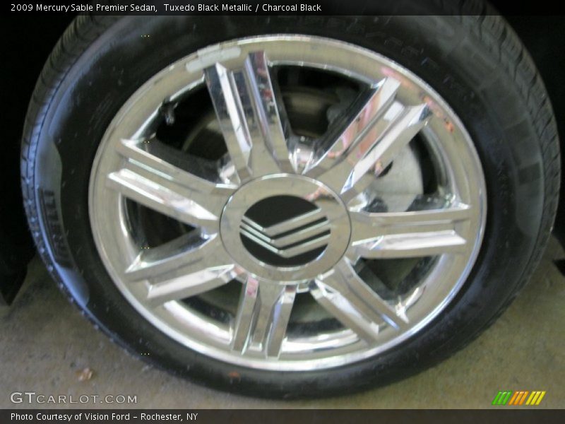 Tuxedo Black Metallic / Charcoal Black 2009 Mercury Sable Premier Sedan