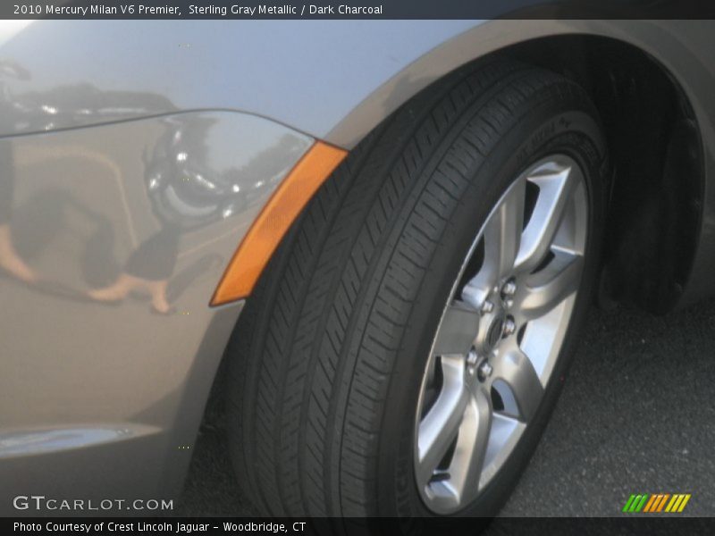 Sterling Gray Metallic / Dark Charcoal 2010 Mercury Milan V6 Premier