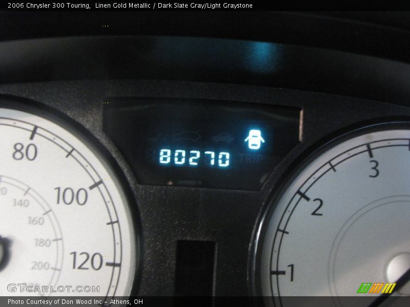 Linen Gold Metallic / Dark Slate Gray/Light Graystone 2006 Chrysler 300 Touring
