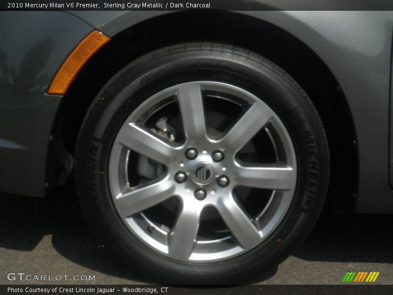 Sterling Gray Metallic / Dark Charcoal 2010 Mercury Milan V6 Premier
