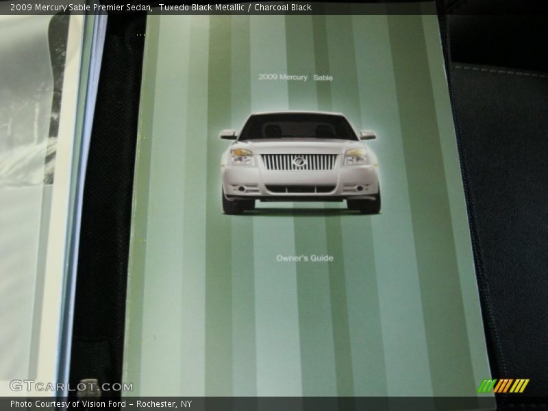 Tuxedo Black Metallic / Charcoal Black 2009 Mercury Sable Premier Sedan