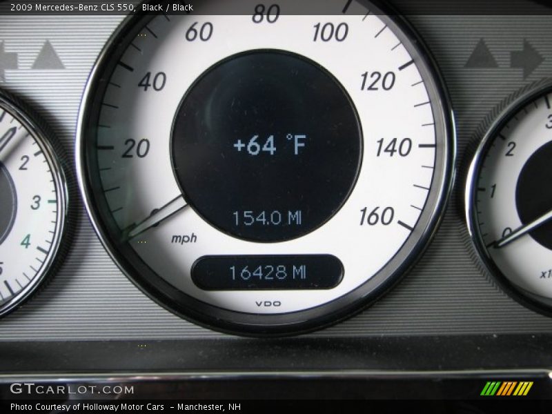 Black / Black 2009 Mercedes-Benz CLS 550