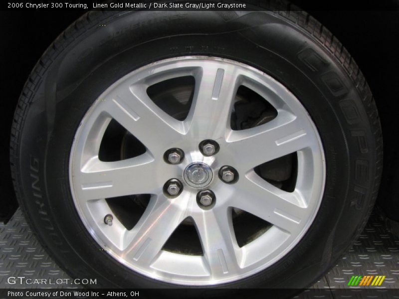 Linen Gold Metallic / Dark Slate Gray/Light Graystone 2006 Chrysler 300 Touring