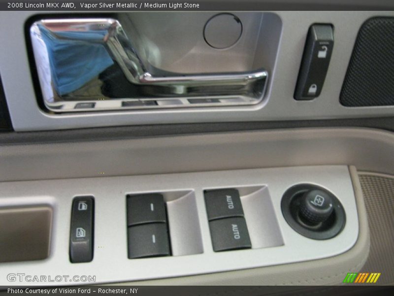 Vapor Silver Metallic / Medium Light Stone 2008 Lincoln MKX AWD