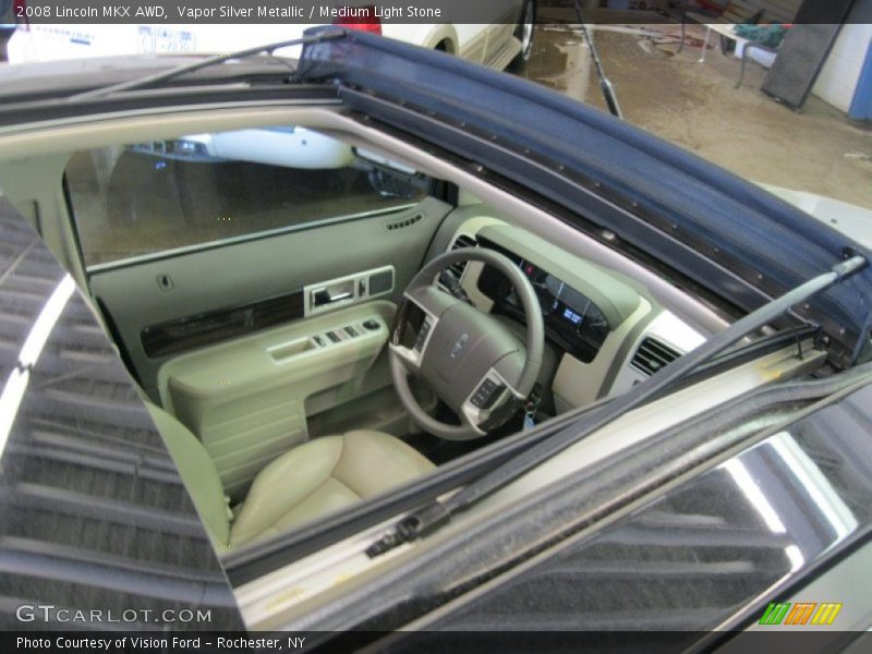 Vapor Silver Metallic / Medium Light Stone 2008 Lincoln MKX AWD