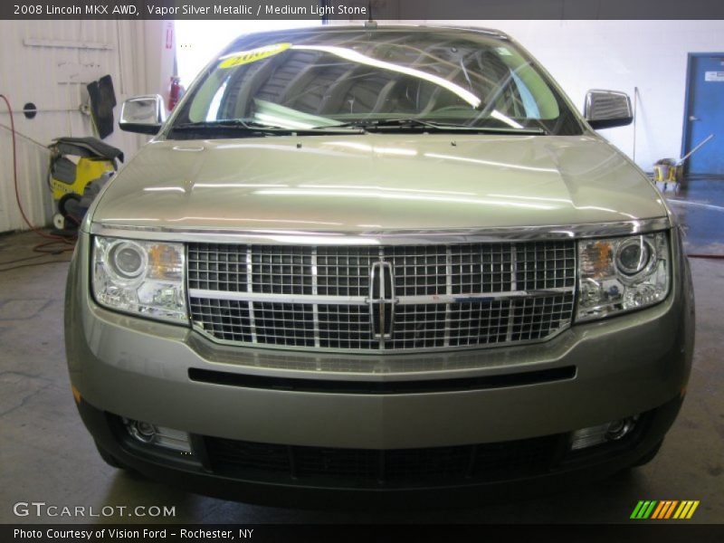 Vapor Silver Metallic / Medium Light Stone 2008 Lincoln MKX AWD