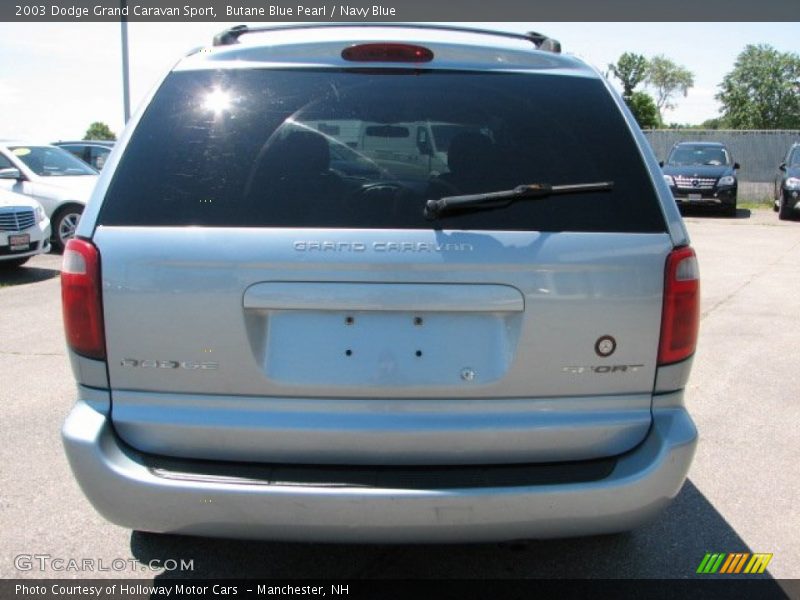 Butane Blue Pearl / Navy Blue 2003 Dodge Grand Caravan Sport