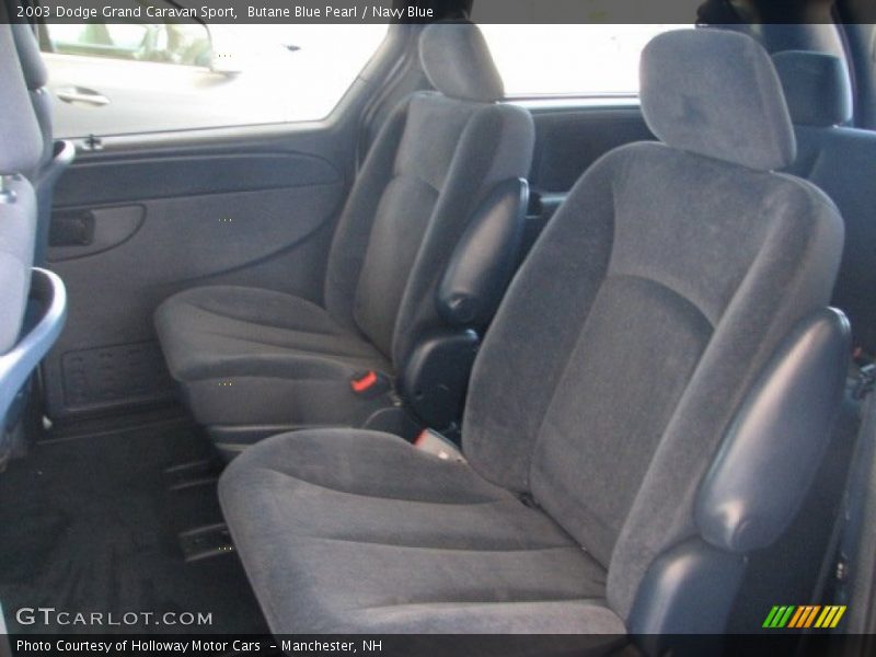  2003 Grand Caravan Sport Navy Blue Interior