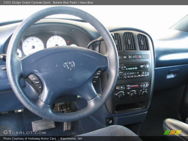 Dashboard of 2003 Grand Caravan Sport