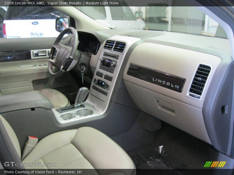 Vapor Silver Metallic / Medium Light Stone 2008 Lincoln MKX AWD
