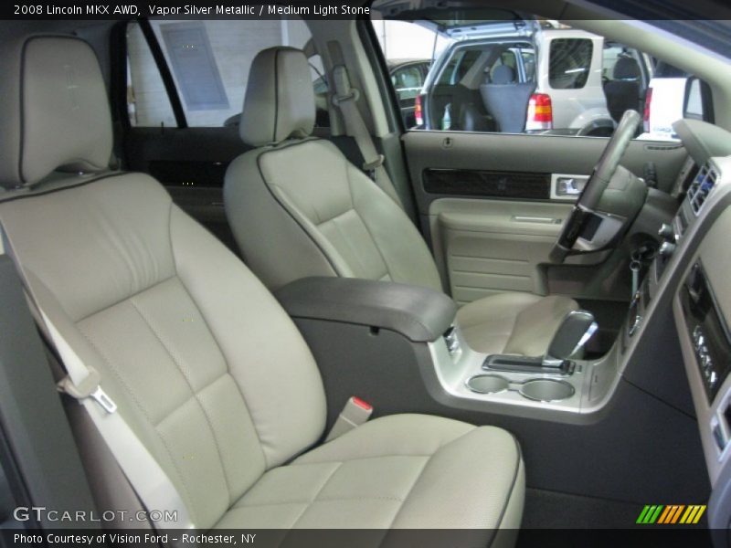 Vapor Silver Metallic / Medium Light Stone 2008 Lincoln MKX AWD