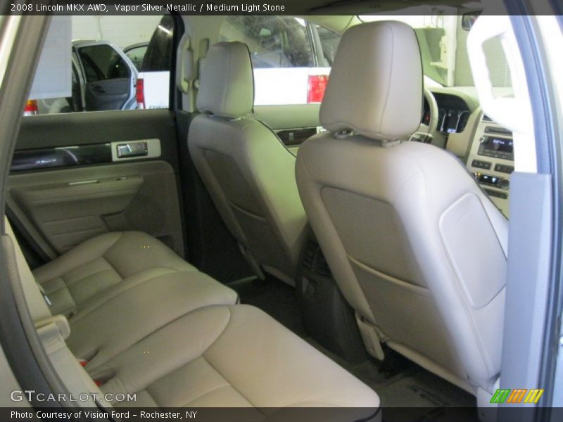 Vapor Silver Metallic / Medium Light Stone 2008 Lincoln MKX AWD