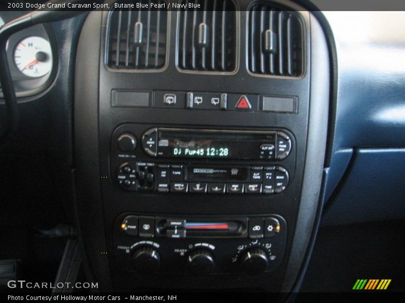 Controls of 2003 Grand Caravan Sport