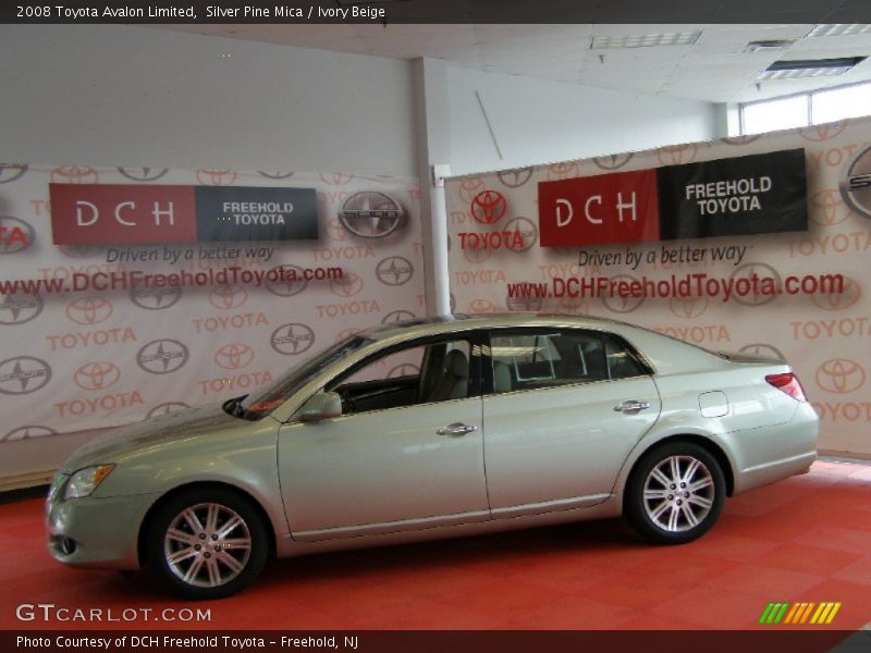 Silver Pine Mica / Ivory Beige 2008 Toyota Avalon Limited