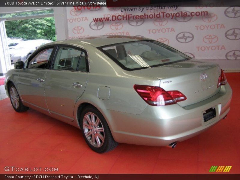 Silver Pine Mica / Ivory Beige 2008 Toyota Avalon Limited
