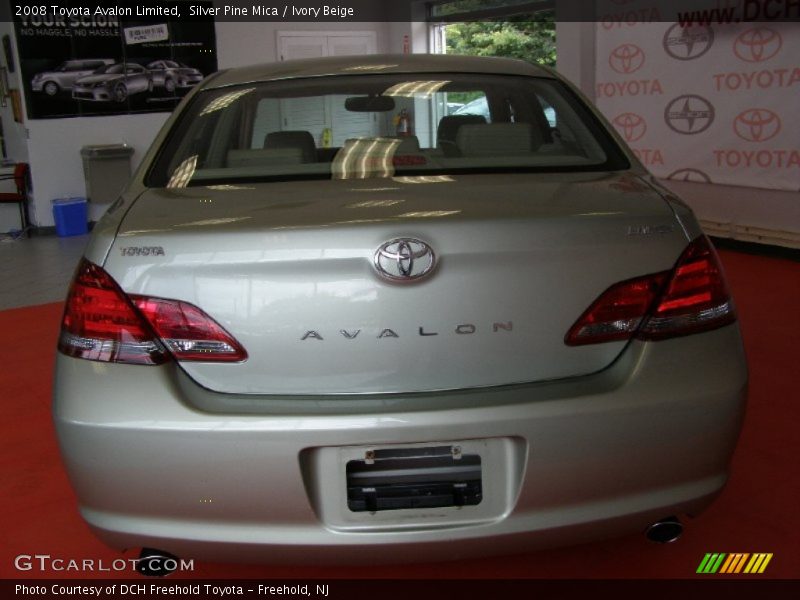Silver Pine Mica / Ivory Beige 2008 Toyota Avalon Limited