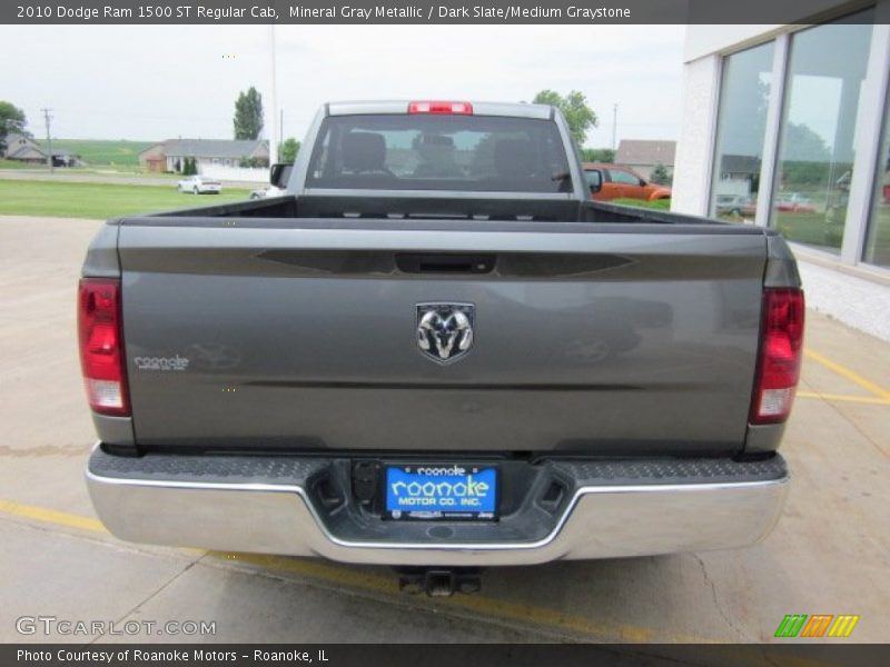 Mineral Gray Metallic / Dark Slate/Medium Graystone 2010 Dodge Ram 1500 ST Regular Cab