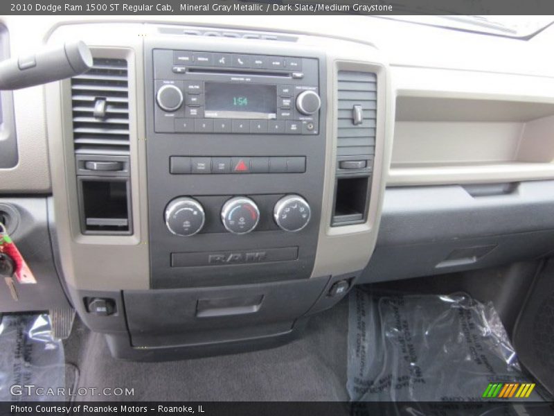 Mineral Gray Metallic / Dark Slate/Medium Graystone 2010 Dodge Ram 1500 ST Regular Cab