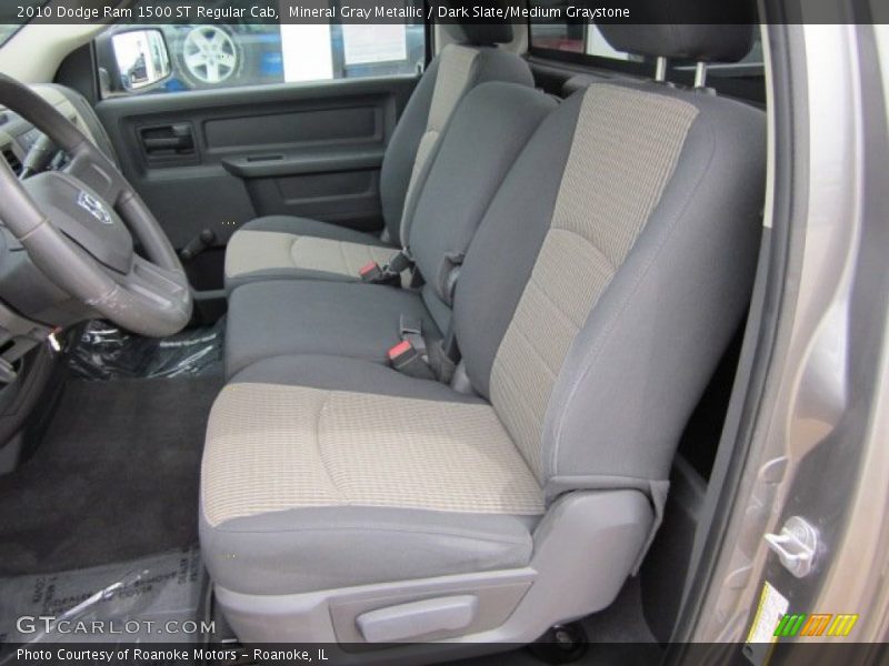Mineral Gray Metallic / Dark Slate/Medium Graystone 2010 Dodge Ram 1500 ST Regular Cab