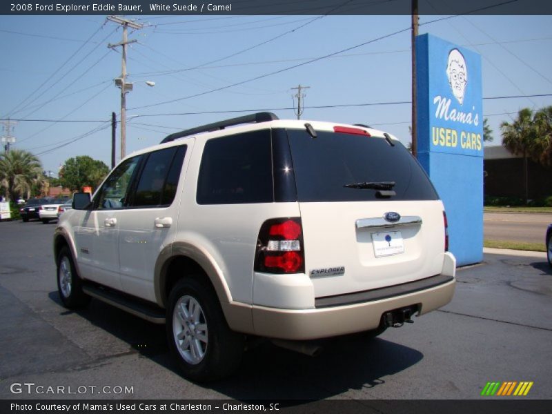 White Suede / Camel 2008 Ford Explorer Eddie Bauer