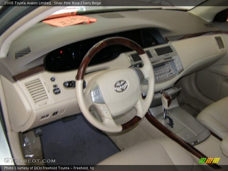 Silver Pine Mica / Ivory Beige 2008 Toyota Avalon Limited