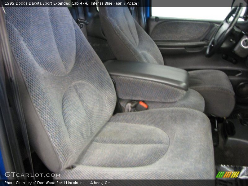 Intense Blue Pearl / Agate 1999 Dodge Dakota Sport Extended Cab 4x4