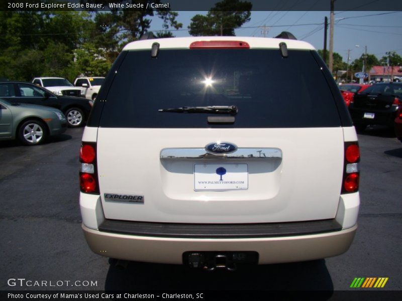 White Suede / Camel 2008 Ford Explorer Eddie Bauer