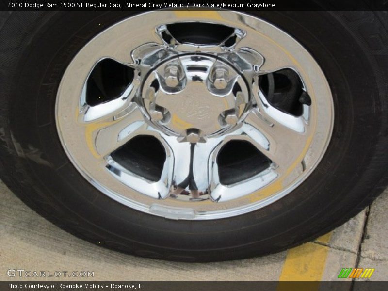 Mineral Gray Metallic / Dark Slate/Medium Graystone 2010 Dodge Ram 1500 ST Regular Cab