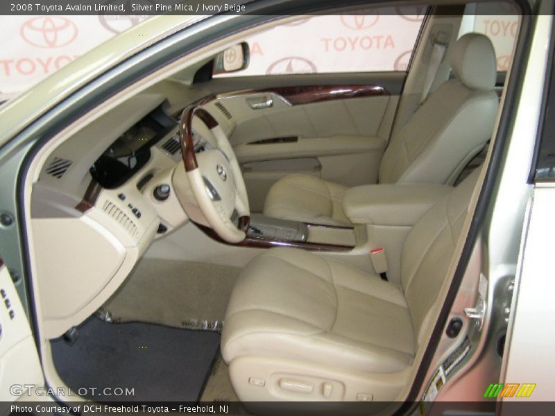 Silver Pine Mica / Ivory Beige 2008 Toyota Avalon Limited