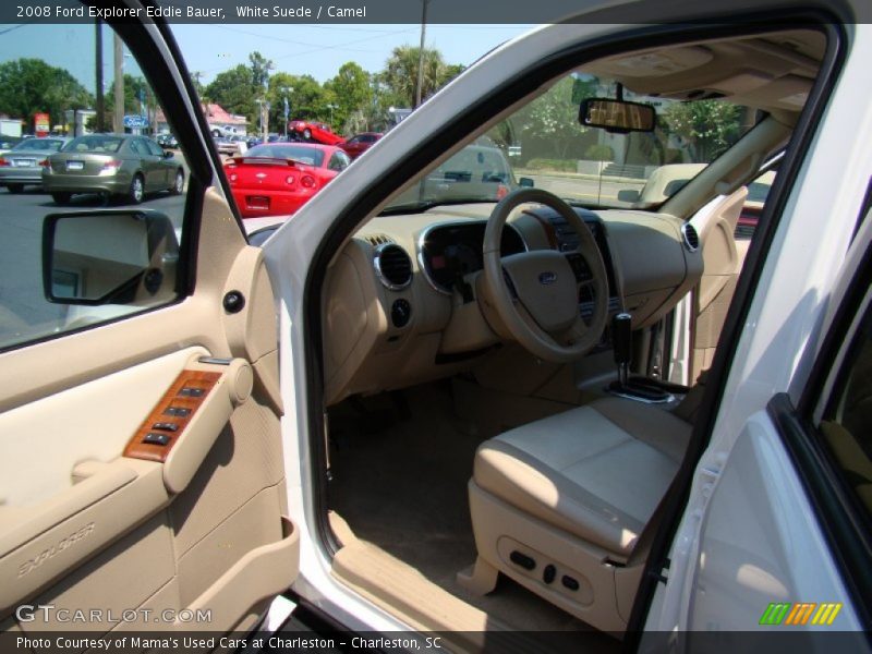 White Suede / Camel 2008 Ford Explorer Eddie Bauer