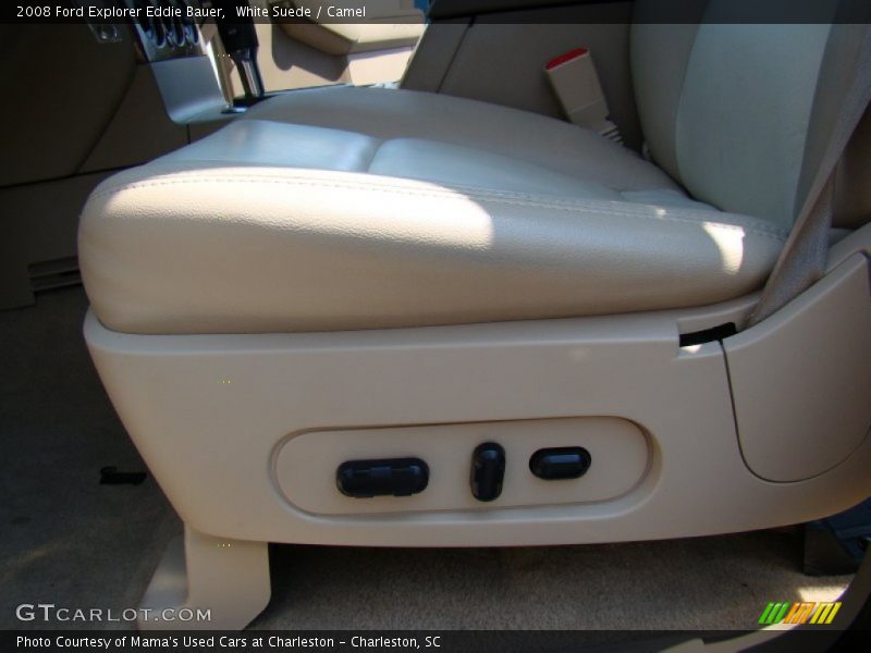 White Suede / Camel 2008 Ford Explorer Eddie Bauer
