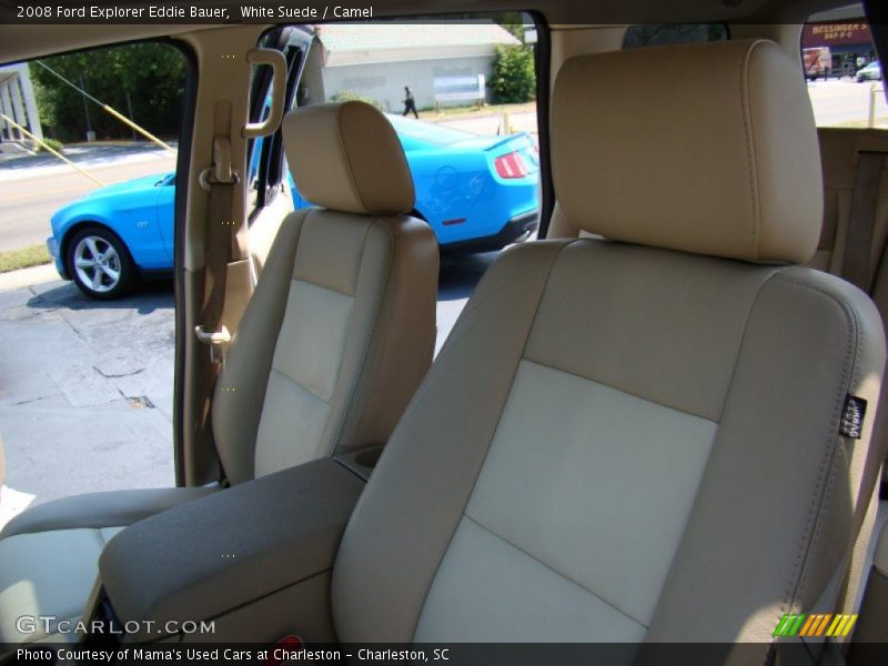 White Suede / Camel 2008 Ford Explorer Eddie Bauer