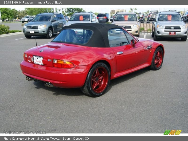 Imola Red / Black 1998 BMW M Roadster