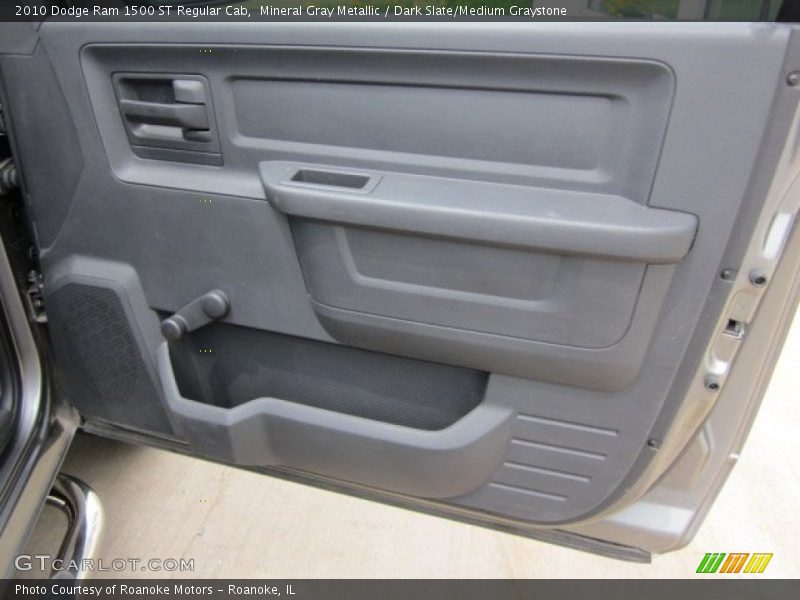 Mineral Gray Metallic / Dark Slate/Medium Graystone 2010 Dodge Ram 1500 ST Regular Cab