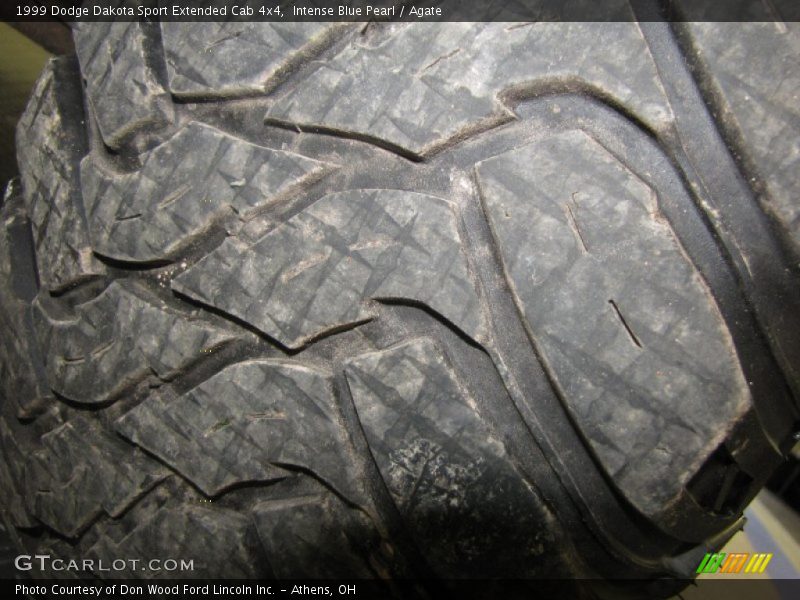 Intense Blue Pearl / Agate 1999 Dodge Dakota Sport Extended Cab 4x4