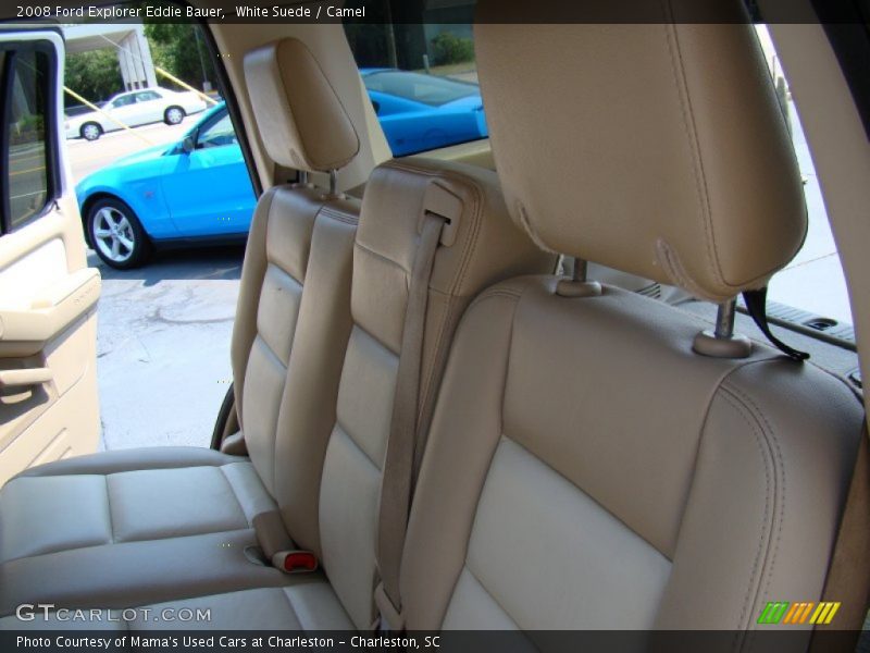 White Suede / Camel 2008 Ford Explorer Eddie Bauer