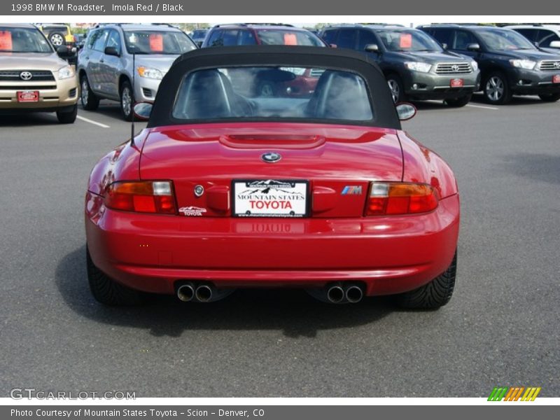 Imola Red / Black 1998 BMW M Roadster