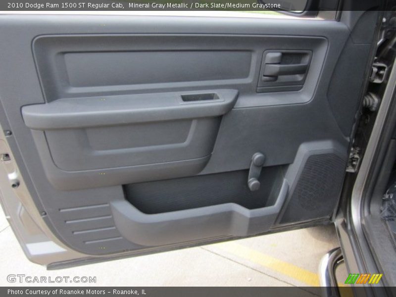 Mineral Gray Metallic / Dark Slate/Medium Graystone 2010 Dodge Ram 1500 ST Regular Cab