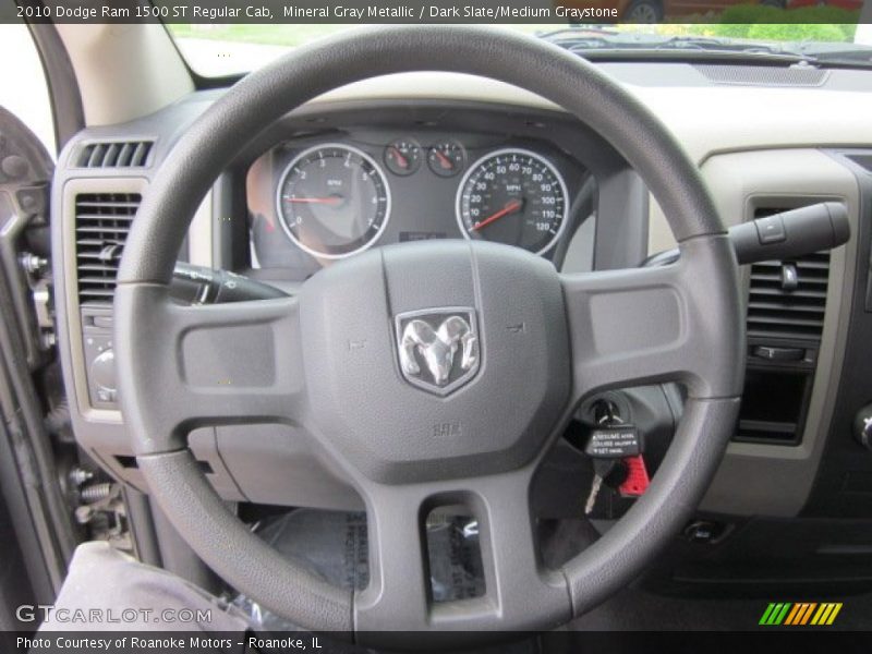Mineral Gray Metallic / Dark Slate/Medium Graystone 2010 Dodge Ram 1500 ST Regular Cab