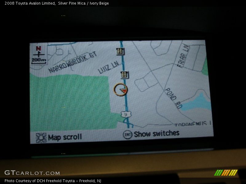 Silver Pine Mica / Ivory Beige 2008 Toyota Avalon Limited