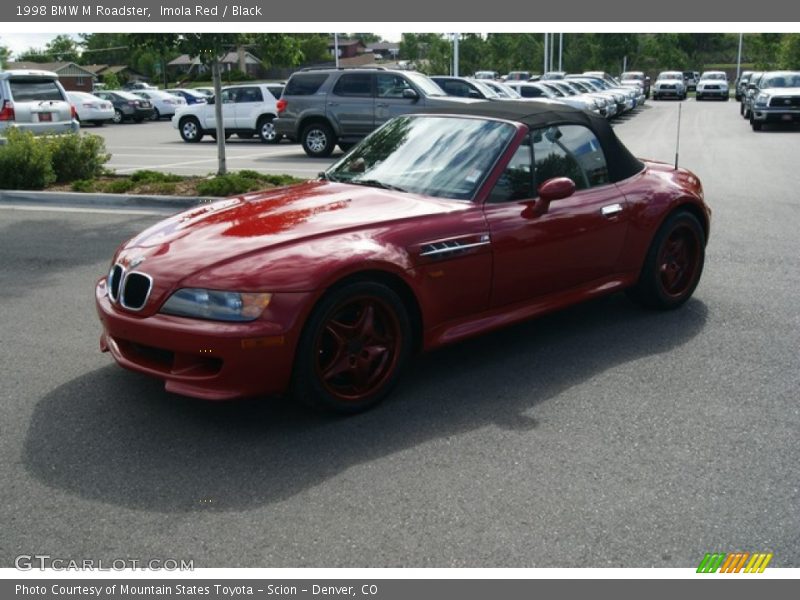 Imola Red / Black 1998 BMW M Roadster