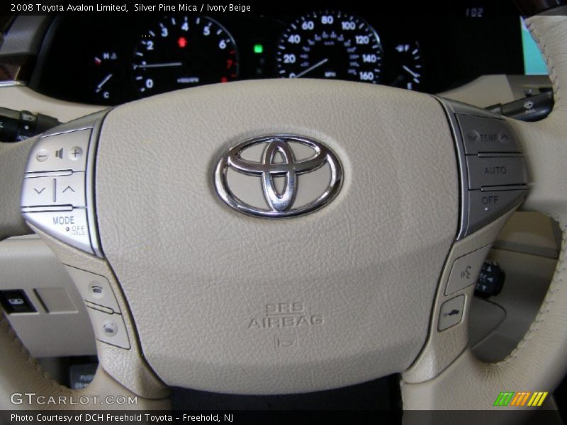 Silver Pine Mica / Ivory Beige 2008 Toyota Avalon Limited